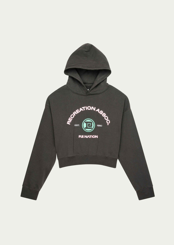 PE Nation Crescent Hoodie Asphalt