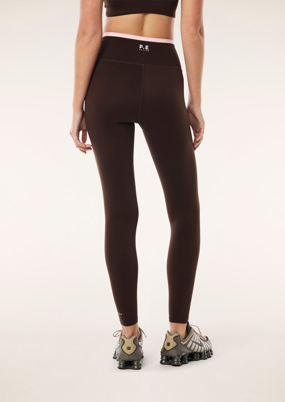 PE Nation Vita Full Length Legging Espresso