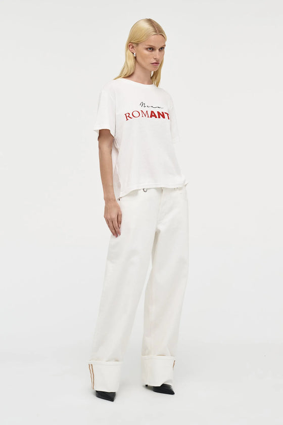 Neuw Denim Nancy Barrel White