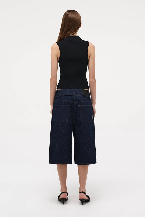 Neuw Denim Suki Zip Top Black