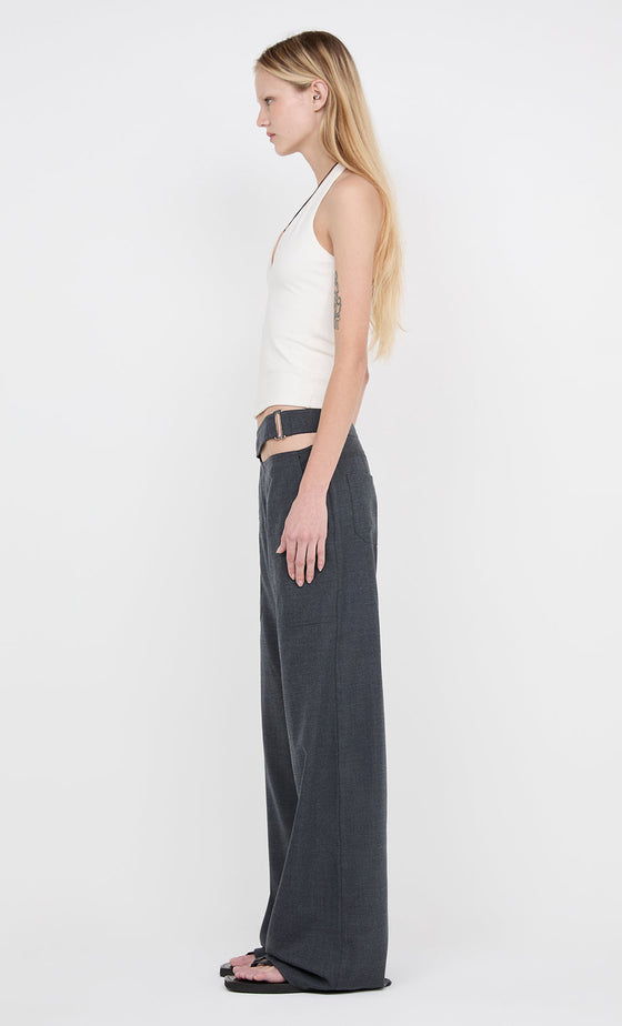 Bec & Bridge Ione Halter Top Ivory