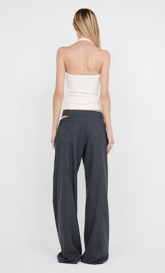 Bec & Bridge Ione Halter Top Ivory