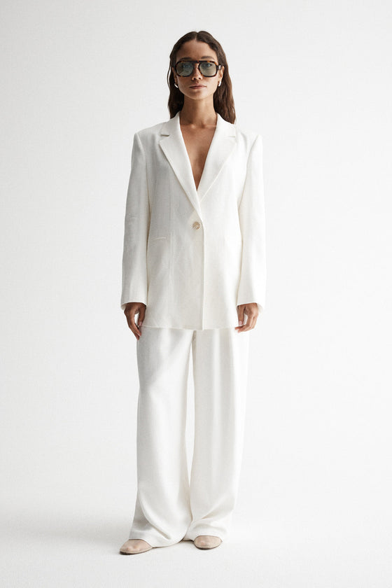 Elka Collective Marbella Blazer White