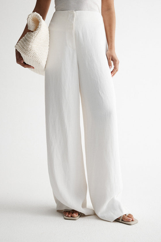 Elka Collective Mahina Pant White