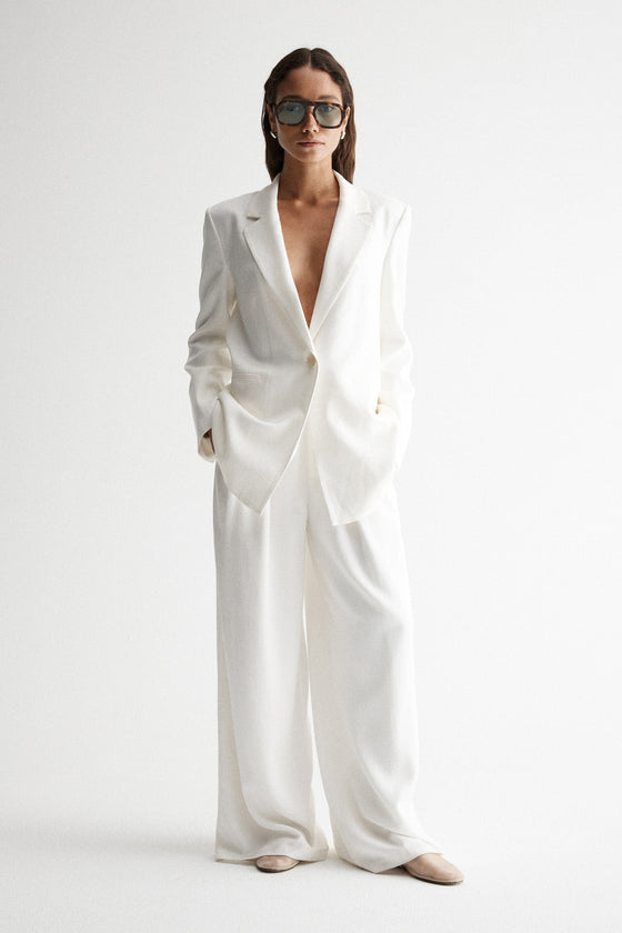 Elka Collective Marbella Blazer White