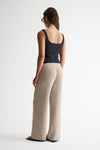 Elka Collective Aspen Crochet Pant Taupe