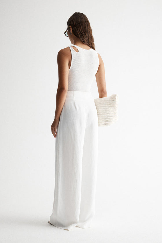 Elka Collective Mahina Pant White