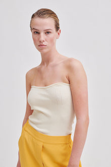  Second Female Como Knit Strapless Top