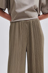 Second Female Tracy Textured Pant Roasted Cashew