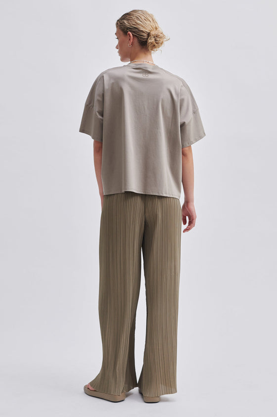 Second Female Tracy Textured Pant Roasted Cashew