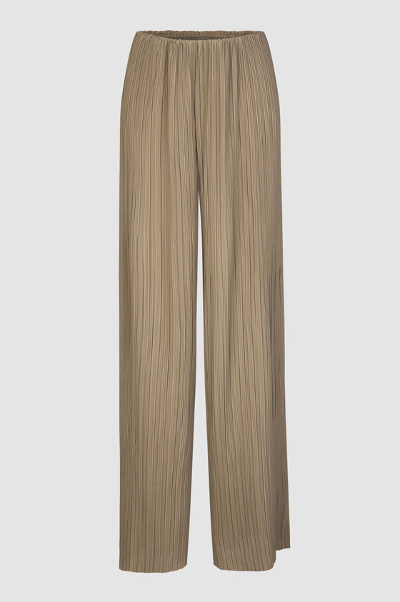 Second Female Tracy Textured Pant Roasted Cashew