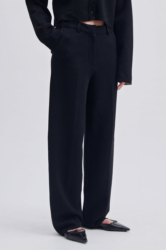 Second Female Stinna Knit Trousers Black