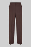 Second Female Fique Classic Trousers Chocolate Plum