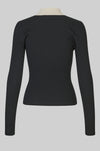 Second Female Josephine Knit Polo Black