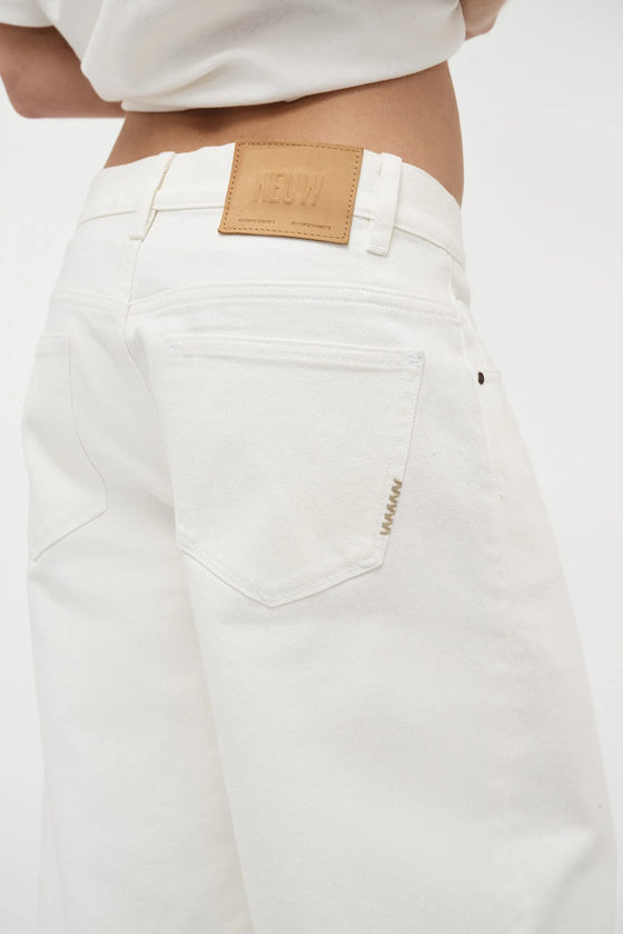 Neuw Denim Nancy Barrel White