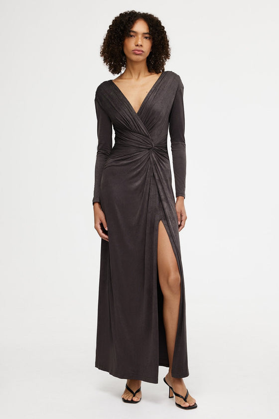 Significant Other Priya Maxi Dress Charcoal