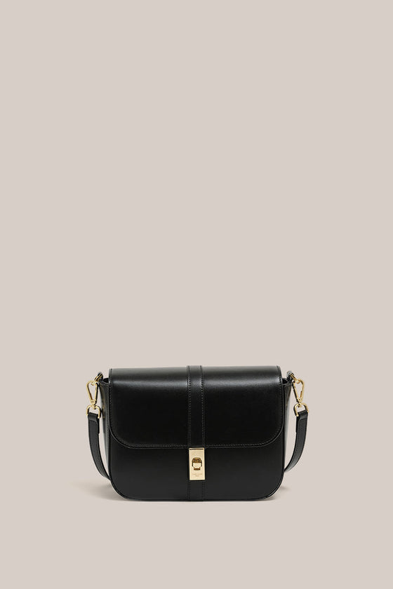 Vestirsi Carly Black Square Crossbody