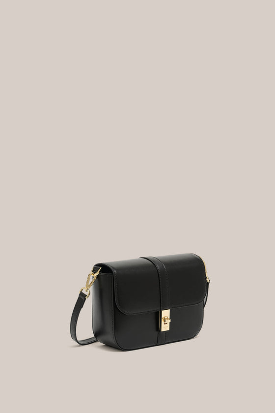 Vestirsi Carly Black Square Crossbody