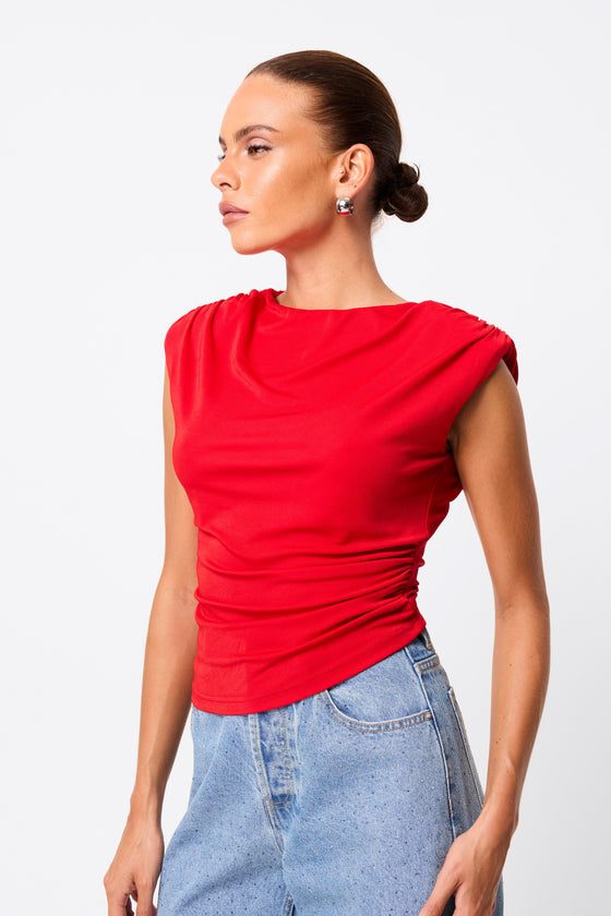Mossman Desire Top Red