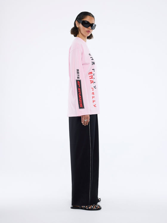 Ena Pelly Street Signs Long Sleeve Tee