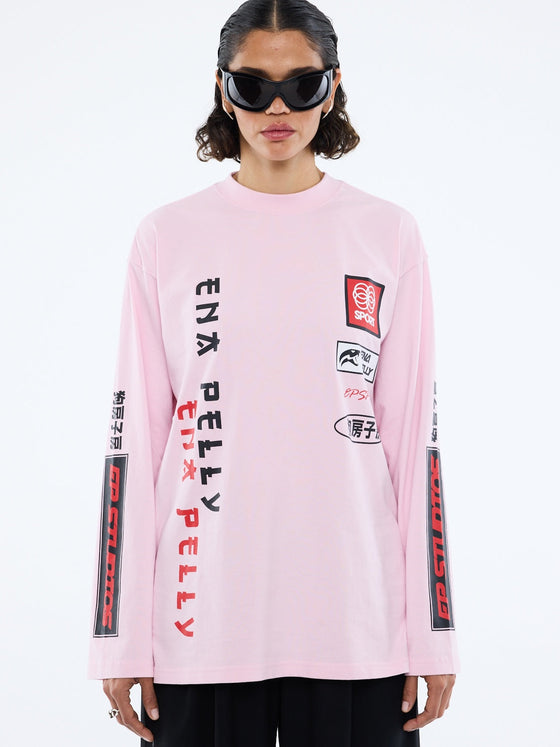 Ena Pelly Street Signs Long Sleeve Tee