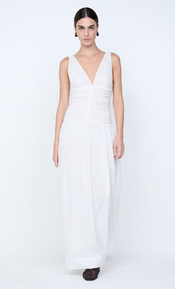 Bec & Bridge Marlow Maxi Dress White