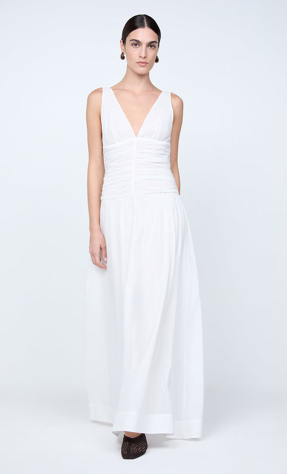 Bec & Bridge Marlow Maxi Dress White