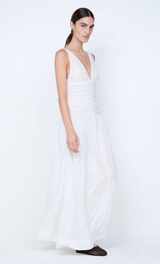 Bec & Bridge Marlow Maxi Dress White