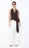 Bec & Bridge Vinnie Wide Leg Pant White
