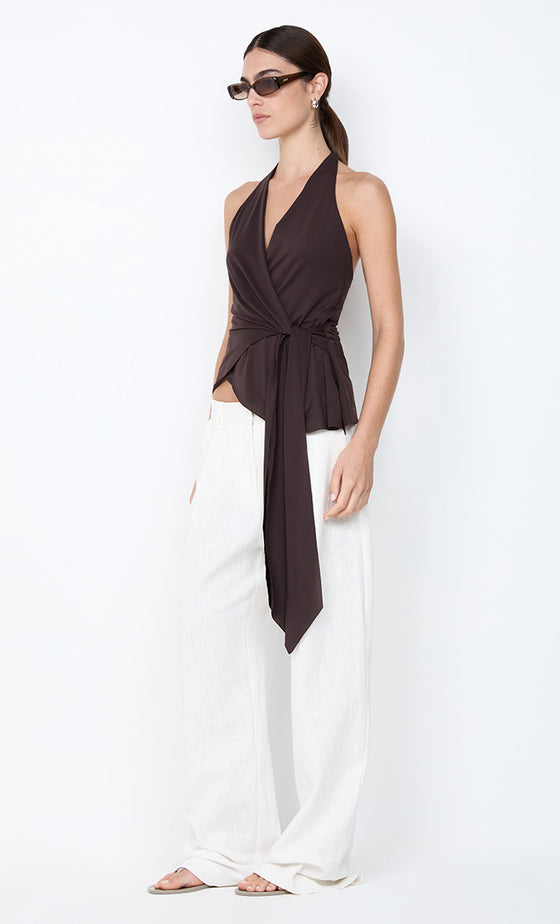 Bec & Bridge Vinnie Wide Leg Pant White