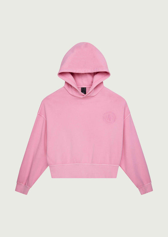 PE Nation Alpha Hoodie Washed Prism Pink