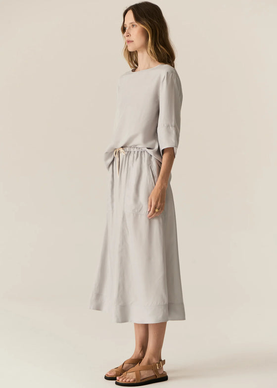POL Clothing Henri Tee Silver
