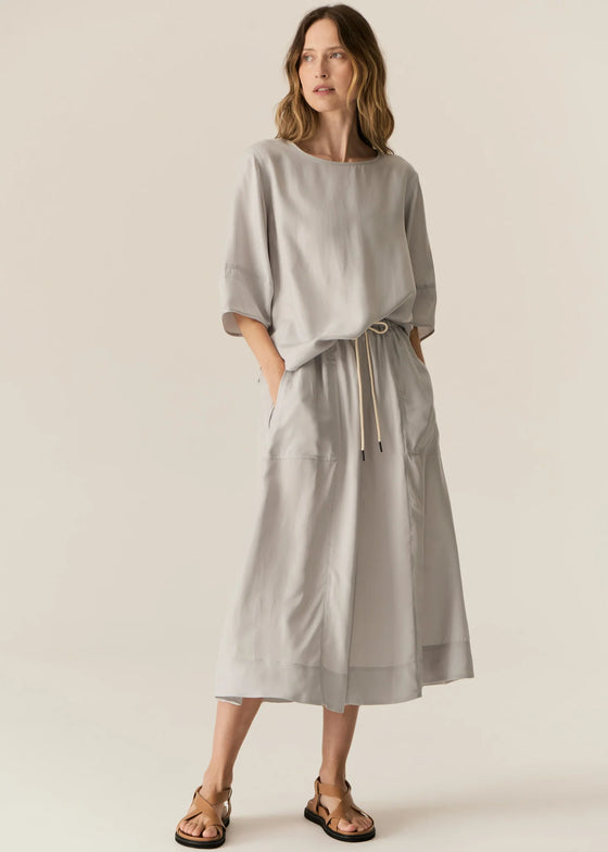 POL Clothing Henri Tee Silver