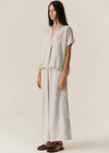 POL Clothing Henri Pant Silver