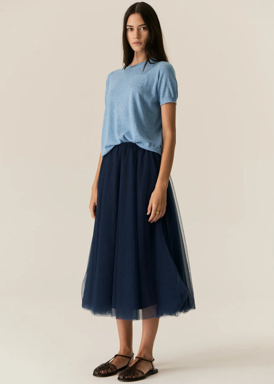 POL Clothing Pax Pocket Tee Blue