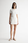 Elka Collective Marais Skirt White