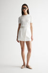 Elka Collective Marais Skirt White