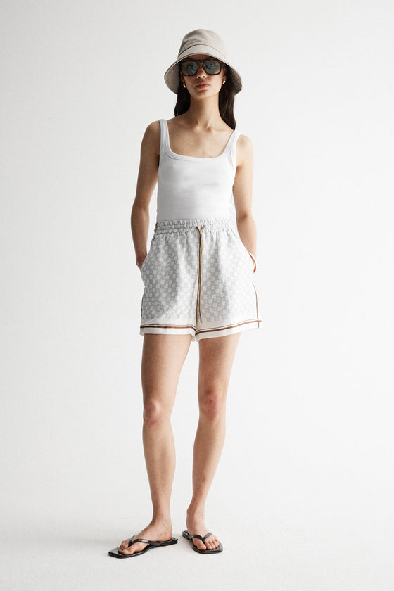 Elka Collective Lumi Short Monogram Print