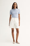 Elka Collective Mochi Knit Tee Pale Blue