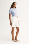 Elka Collective Mochi Knit Tee Pale Blue