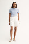 Elka Collective Mochi Knit Tee Pale Blue