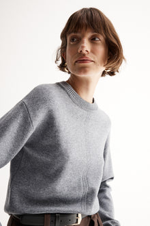  Elka Collective Rhyder Knit Charcoal Marle