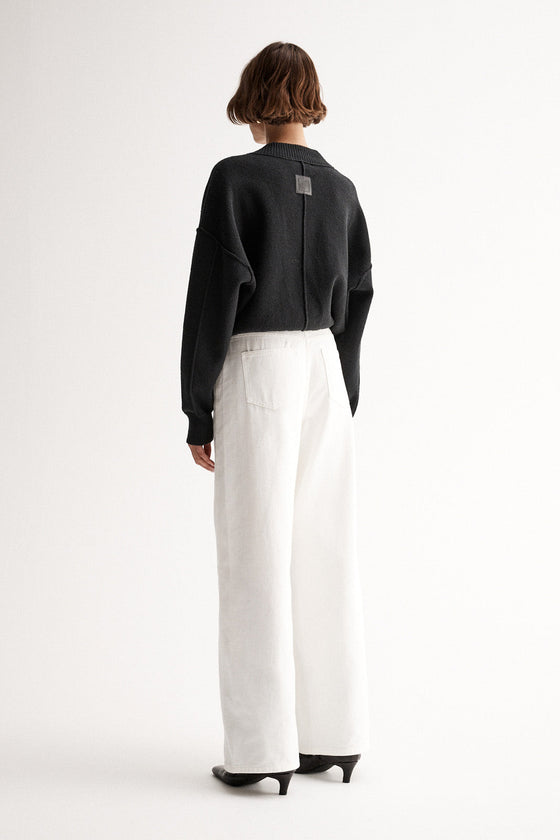 Elka Collective Lucy Knit Black Jacket