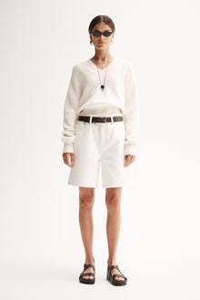  Elka Collective Chester Knit Jumper Ecru
