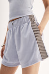 Elka Collective Beau Short Light Blue French Terry