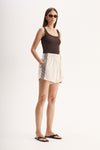Elka Collective Beau Short Ecru French Terry