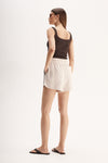 Elka Collective Beau Short Ecru French Terry