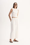 Elka Collective Sonia Pant White