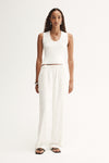 Elka Collective Harumi Pant White