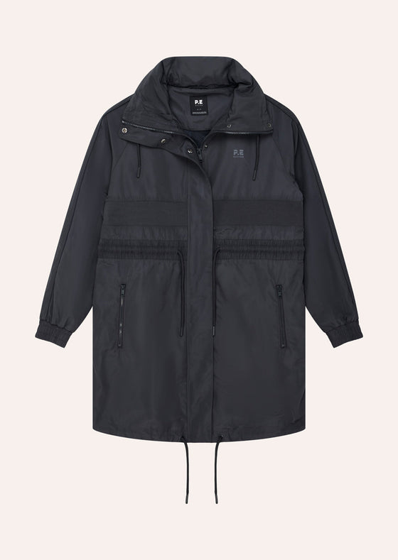 PE Nation Mid Length Man Down Jacket Marine Blue